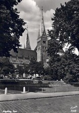 Postcard Augsburg Dom WHY