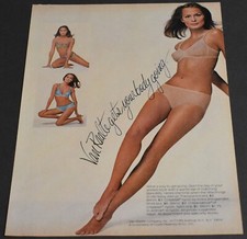 1973 Print Ad Sexy Lady Long