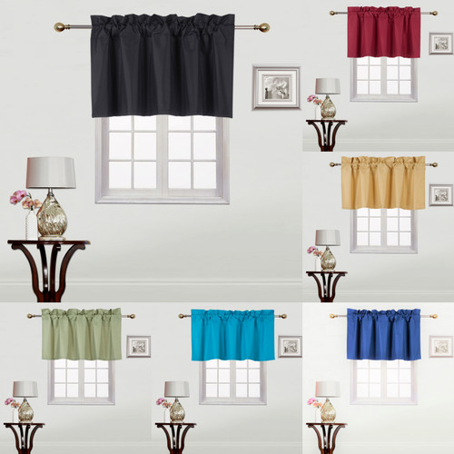 1pc straight valance swag - 1pc,