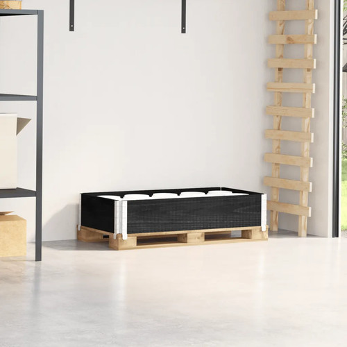 Pallet collar black - collar, 100x50cm