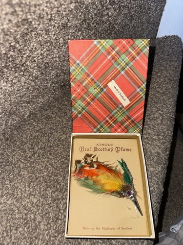 Vintage real scottish plume - scottish,