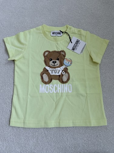 Moschino boys yellow teddy - yellow,