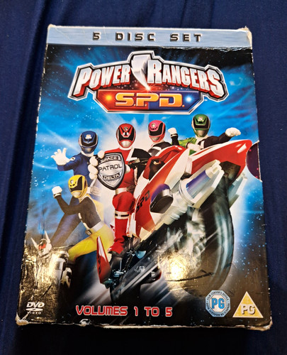 Power rangers dvd box - rangers,