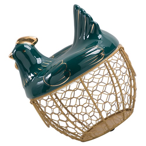Chicken shaped egg basket - chicken,