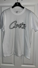 white and black corteiz tee
