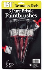 4 Pk Paint Brush Set Value