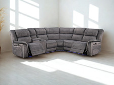 Power Recliner Corner Sofa, 3