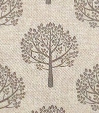 Mulberry Trees Fabric BEIGE