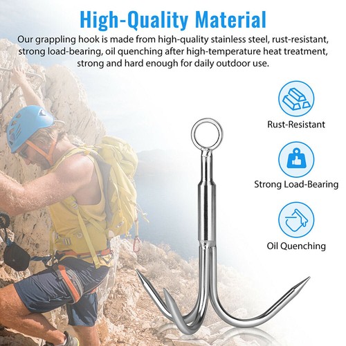 Grappling hook 3claw climbing - grappling,