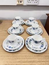 Wedgwood “Clementine” Bone China Coffee Cup, Tea/ Coffee Saucer and Tea Plate