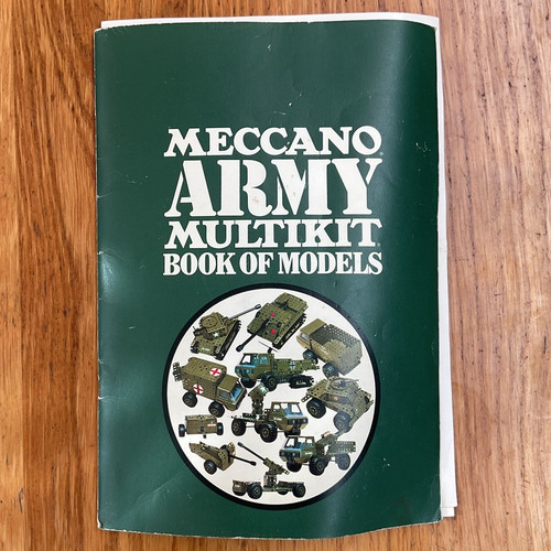 Meccano vintage army - meccano, us
