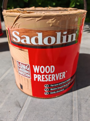 Sadolin wood preserver clear - -,