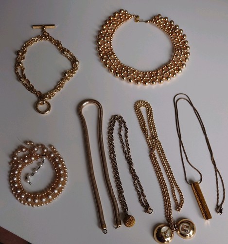 Vintage costume jewellery - vintage,