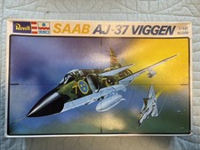 1/48 Revell SAAB AJ-37 Viggen rare vintage 