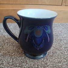 Denby Mug Footed Blue BAROQUE