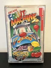 ARCADE FRUIT MACHINE - ZEPPELIN - COMMODORE 64 128 CASSETTE C64 - Vintage