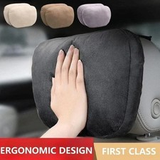 Premium Car Headrest Neck Rest Support Travel Seat Pillow Soft Cushion Pad UK