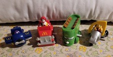 Vintage 1994 Drive And Fly Wind Up McDonalds Collectable Toys