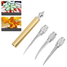 Fruit Carving Tool Set Stainless Steel culinary Engraving
