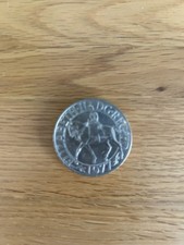 1977 Queen Elizabeth II Silver Jubilee Commemorative Crown Coin In Cover