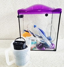 Fish Tank Aquarium With Accessories And Fish Food - Marina sea Unicorns 