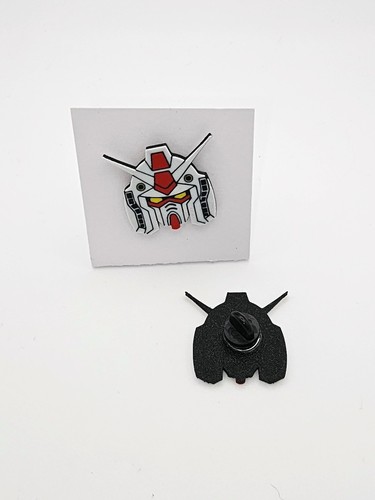 Gundam print pin badge - gundam,