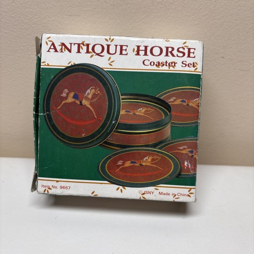 Antique rocking horse coaster - antique,