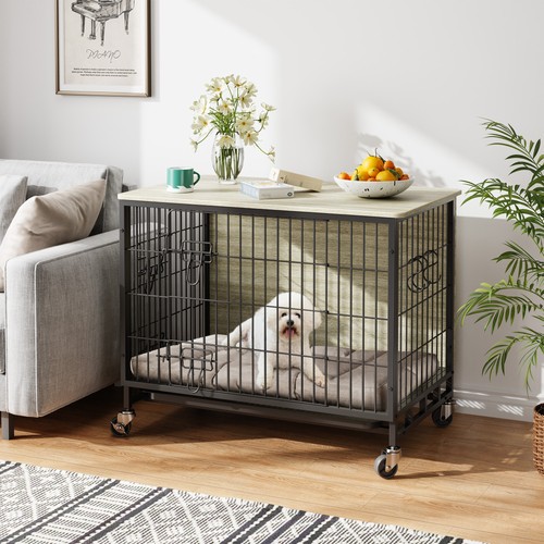 Dog crate furniture - dog,