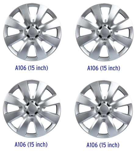 Inch hub caps set - hub, 4