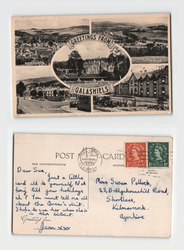 Postcard greetings from - postcard,