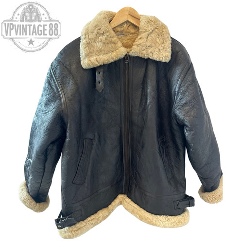 Vintage aviator bomber - b-3,