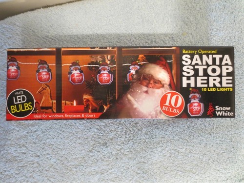 Joblot light santa - up, please