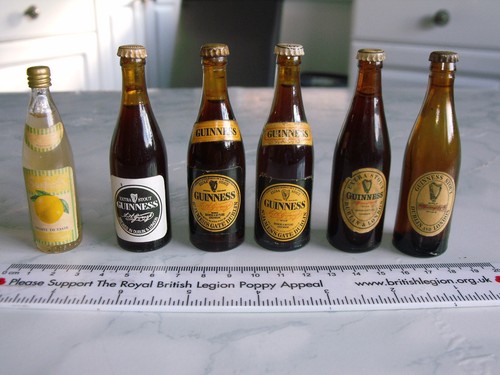 Vintage miniature guinness - vintage,