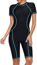 Women Zip Front Rashguard