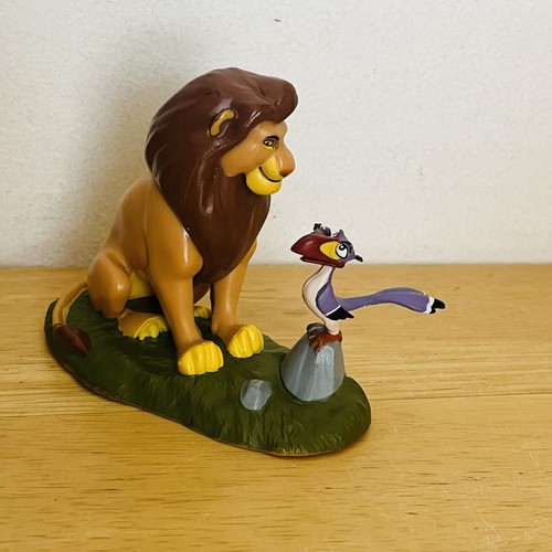 Mufasa and zazu toy figure - and,
