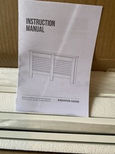 Radiator Cover Matt White