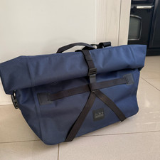 Brompton Borough Roll Top Bag Large Navy Blue