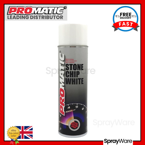 Promatic stone chip - promatic, white