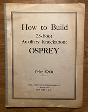 Rare 1944 How to Build 23 Foot