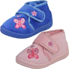 Girls Spot On Bootee Slippers