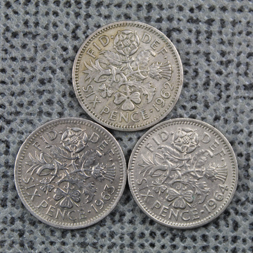 Sixpence 1962 1963 1964 job - 1962,