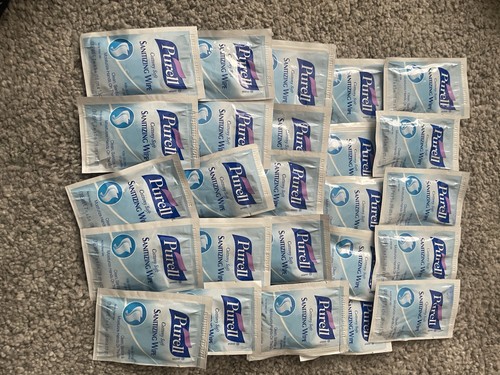 Wet wipes hand - wet,