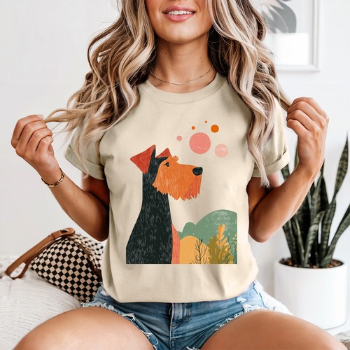Airedale terrier womens - airedale,
