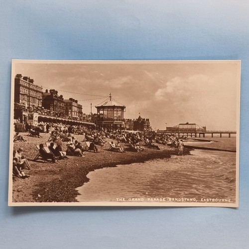 Eastbourne postcard c1920 - postcard,