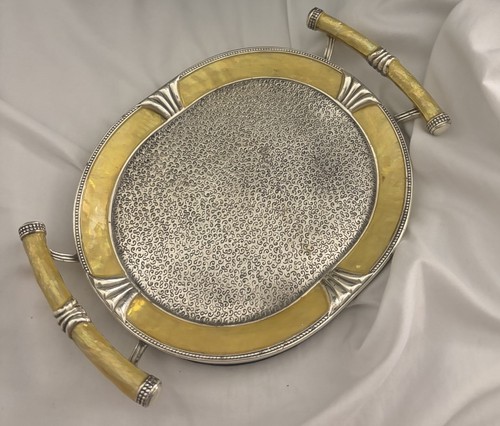 Vintage lunt silver tone - silver,
