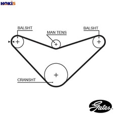 TIMING BELT 5235XS FOR ROVER