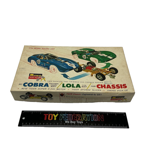 Monogram model racing slot - slot, car