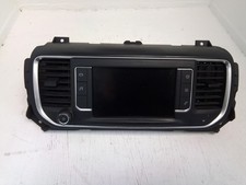 VAUXHALL VIVARO AUDIO & SAT NAV DISPLAY SCREEN