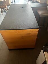 Corner office/supermarket counter desk with drawer