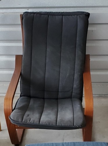 Ikea poang chair dark brown - ikea,